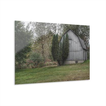 U R There Photography Milliman Road Grey Rustic Farmhouse Acrylic Wall Print
