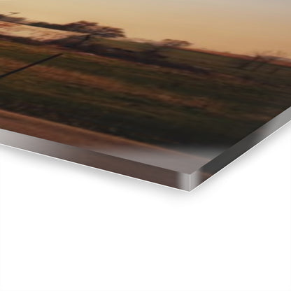 U R There Photography Marlette Road Farm II Rustic Farmhouse Acrylic Wall Print