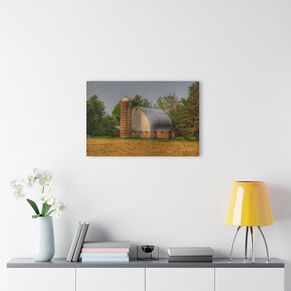 U R There Photography Carpenter Road White II Rustic Farmhouse Acrylic Wall Print