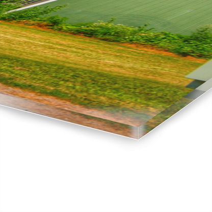 U R There Photography Morrish Road Silos I Rustic Farmhouse Acrylic Wall Print