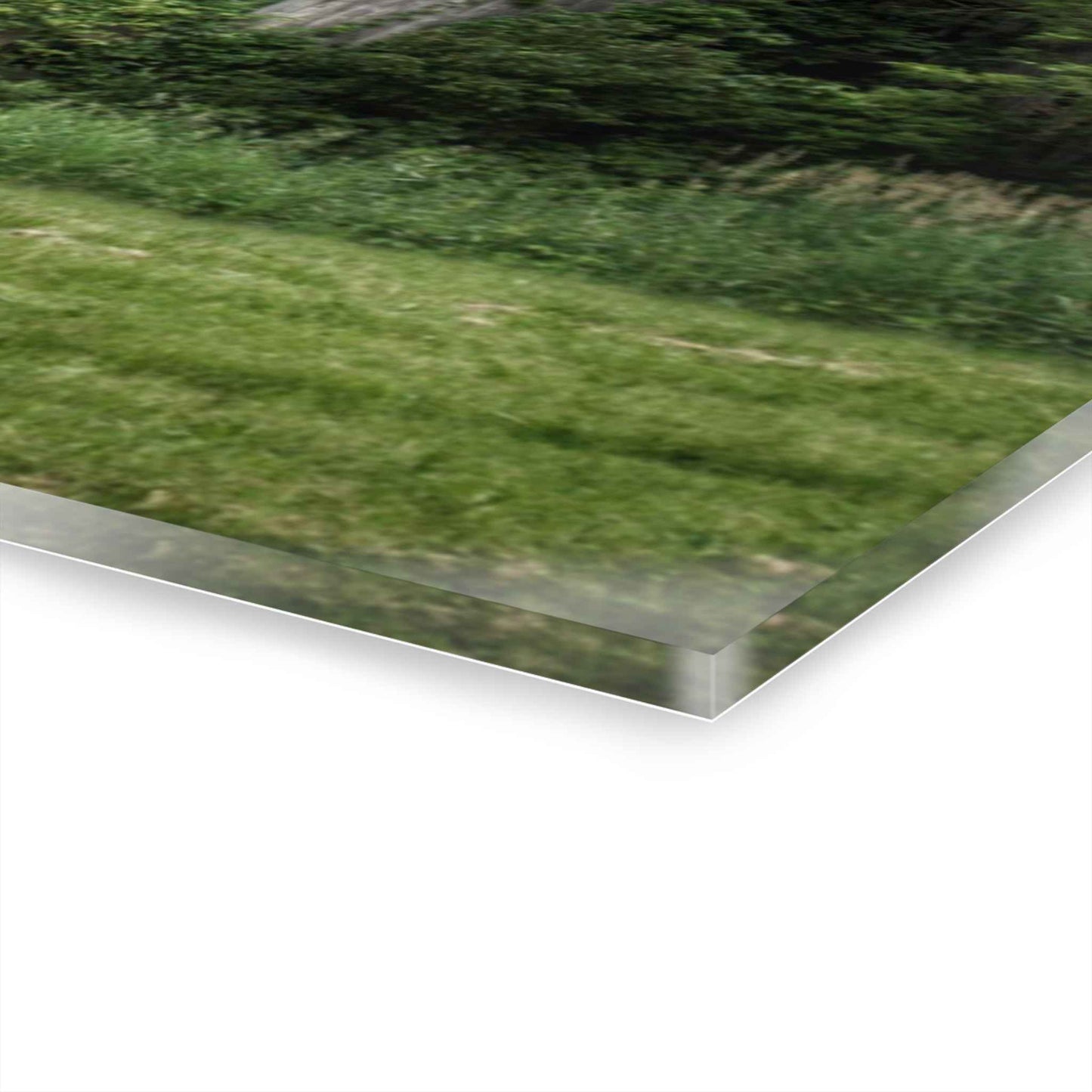 U R There Photography Hunters Creek Forgotten Grey Rustic Farmhouse Acrylic Wall Print