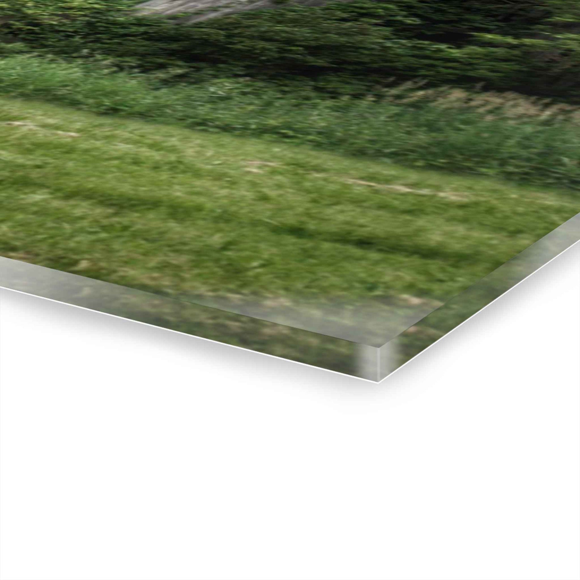 U R There Photography Hunters Creek Forgotten Grey Rustic Farmhouse Acrylic Wall Print