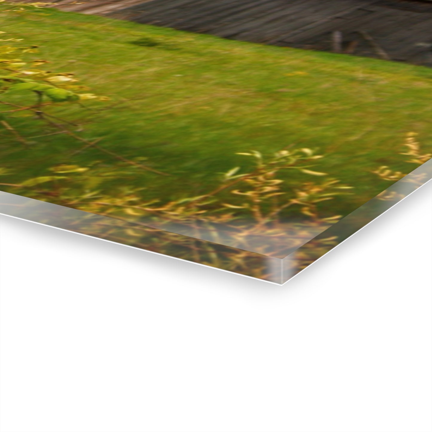 U R There Photography North Branch Little Grey Rustic Farmhouse Acrylic Wall Print