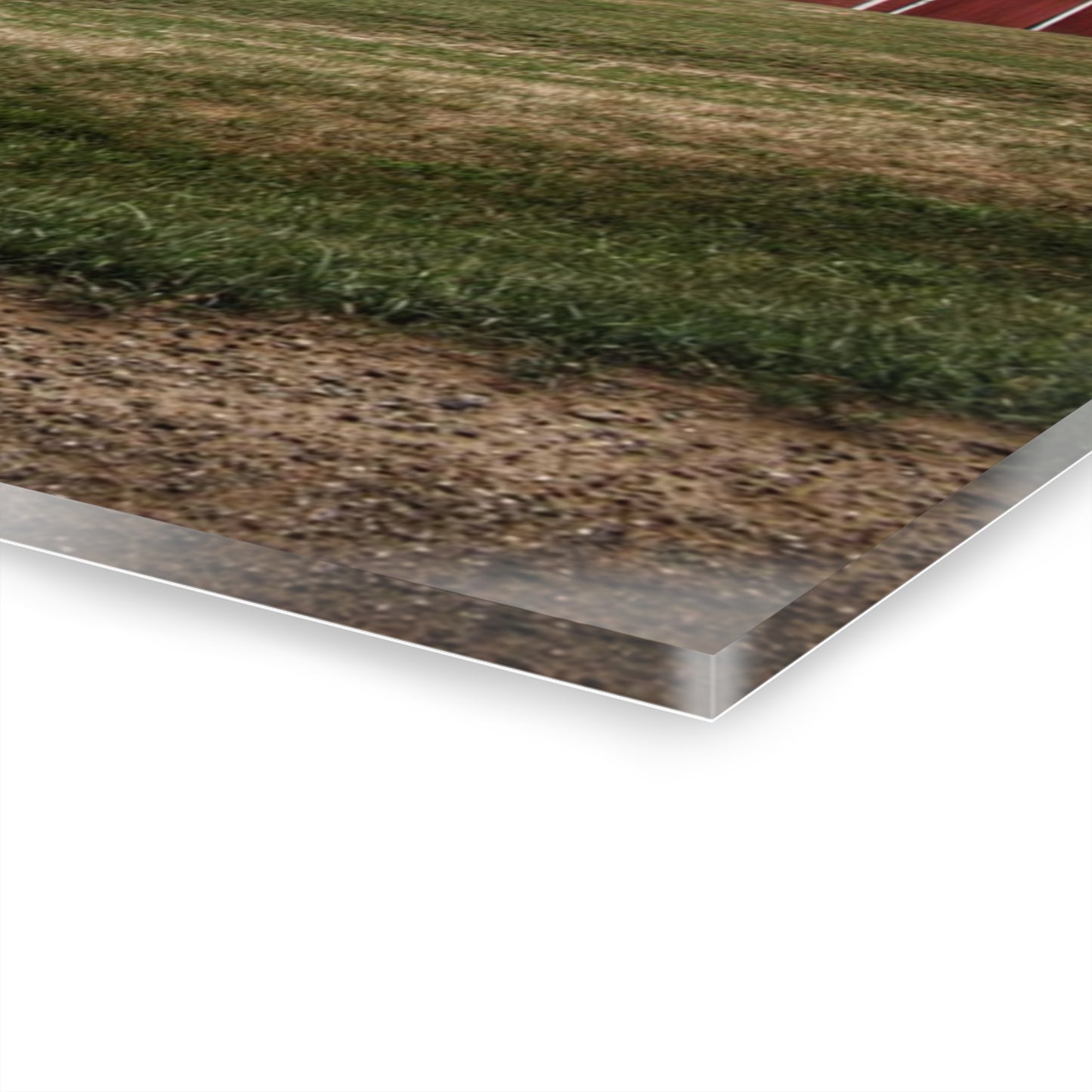 U R There Photography Five Lakes Red I Rustic Farmhouse Acrylic Wall Print