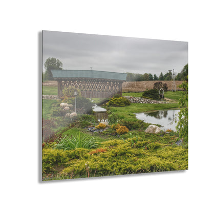 U R There Photography Bridge of Summer Road II Rustic Farmhouse Acrylic Wall Print