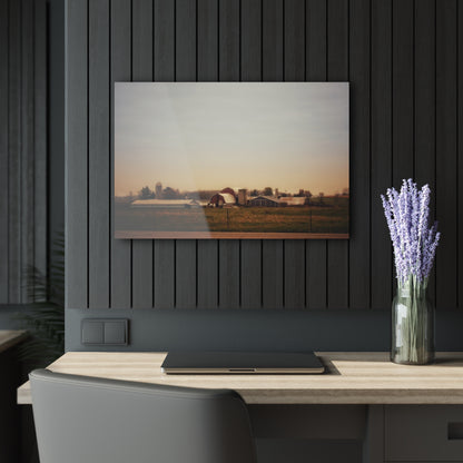U R There Photography Marlette Road Farm II Rustic Farmhouse Acrylic Wall Print