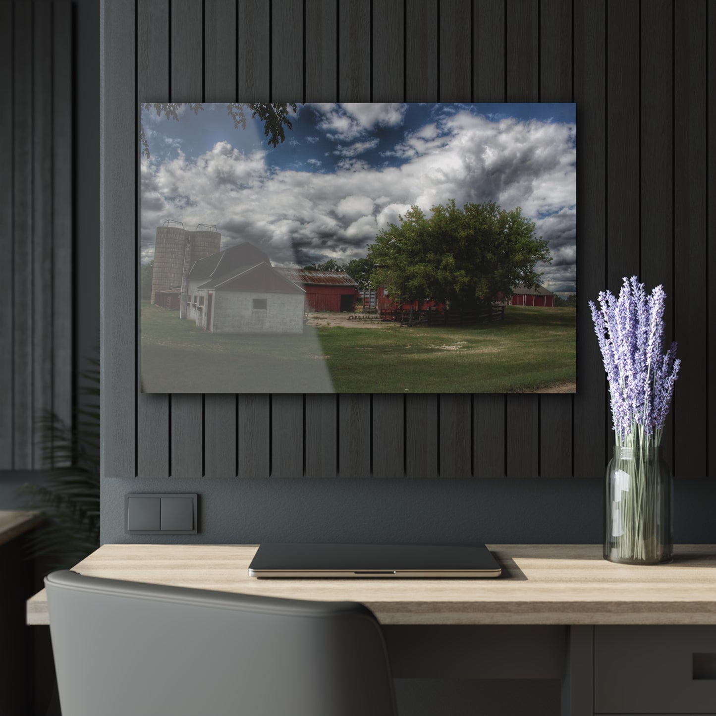 U R There Photography Five Lakes Farm I Rustic Farmhouse Acrylic Wall Print