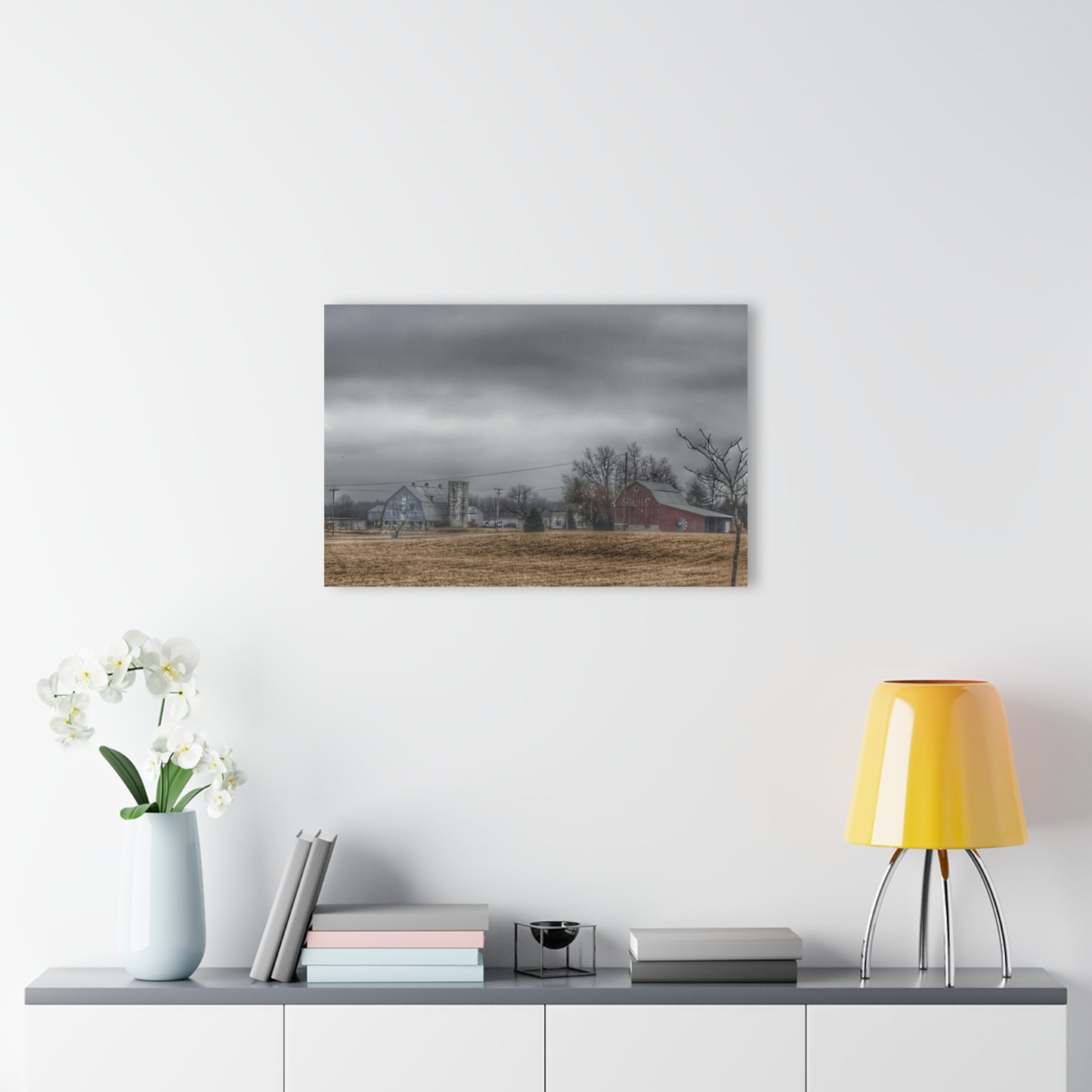 U R There Photography Daley Road Duo Rustic Farmhouse Acrylic Wall Print