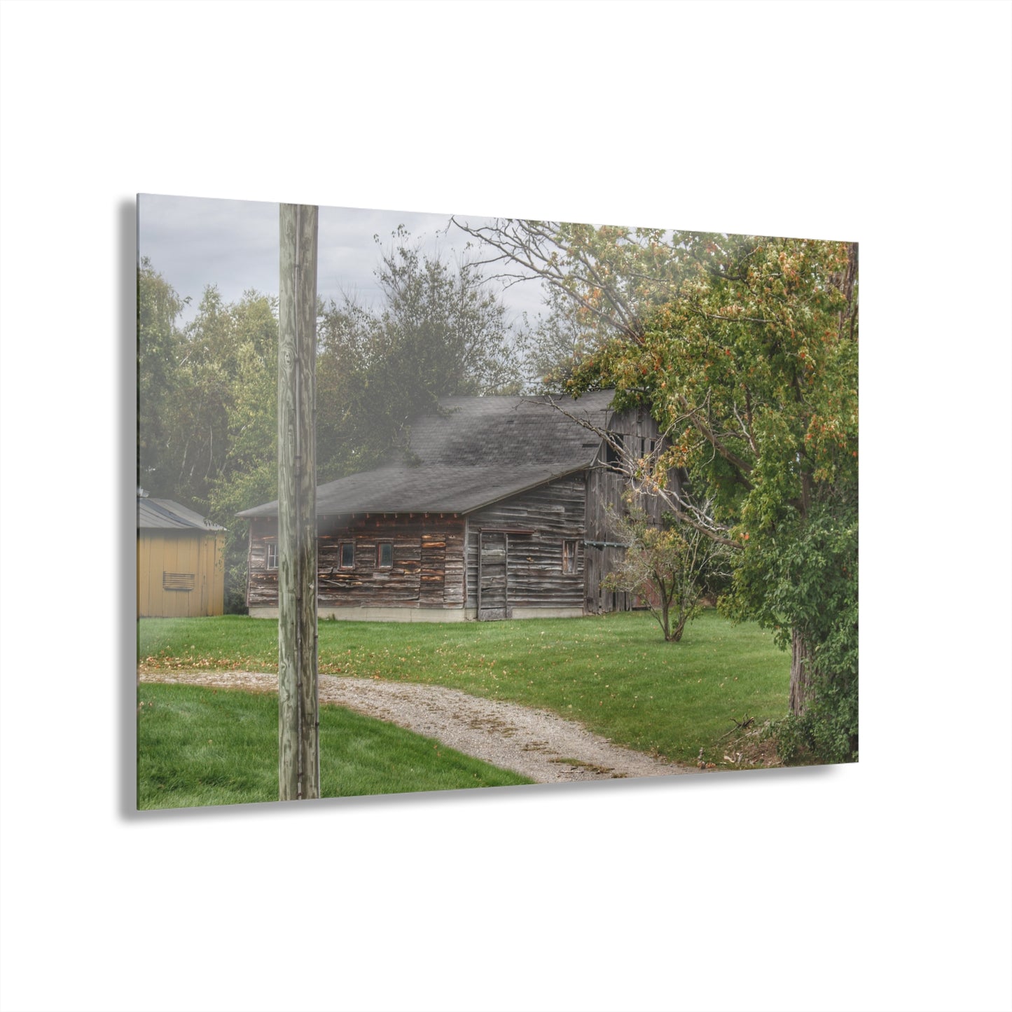 U R There Photography Hayes Road Hidden II Rustic Farmhouse Acrylic Wall Print