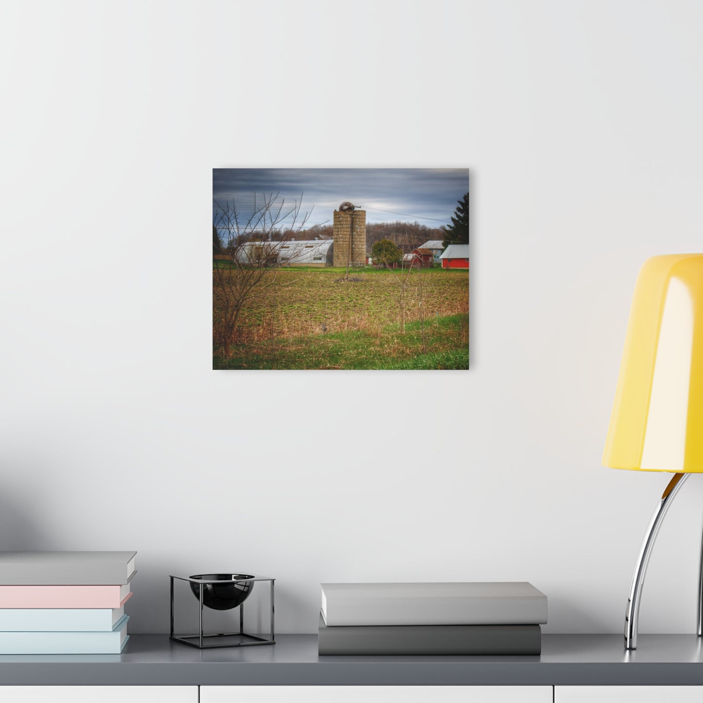 U R There Photography Fostoria Road Quonset Rustic Farmhouse Acrylic Wall Print