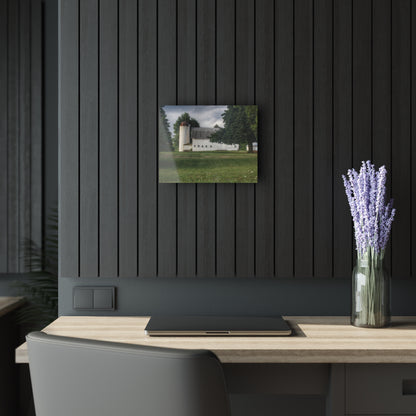 U R There Photography Marathon Road White Rustic Farmhouse Acrylic Wall Print