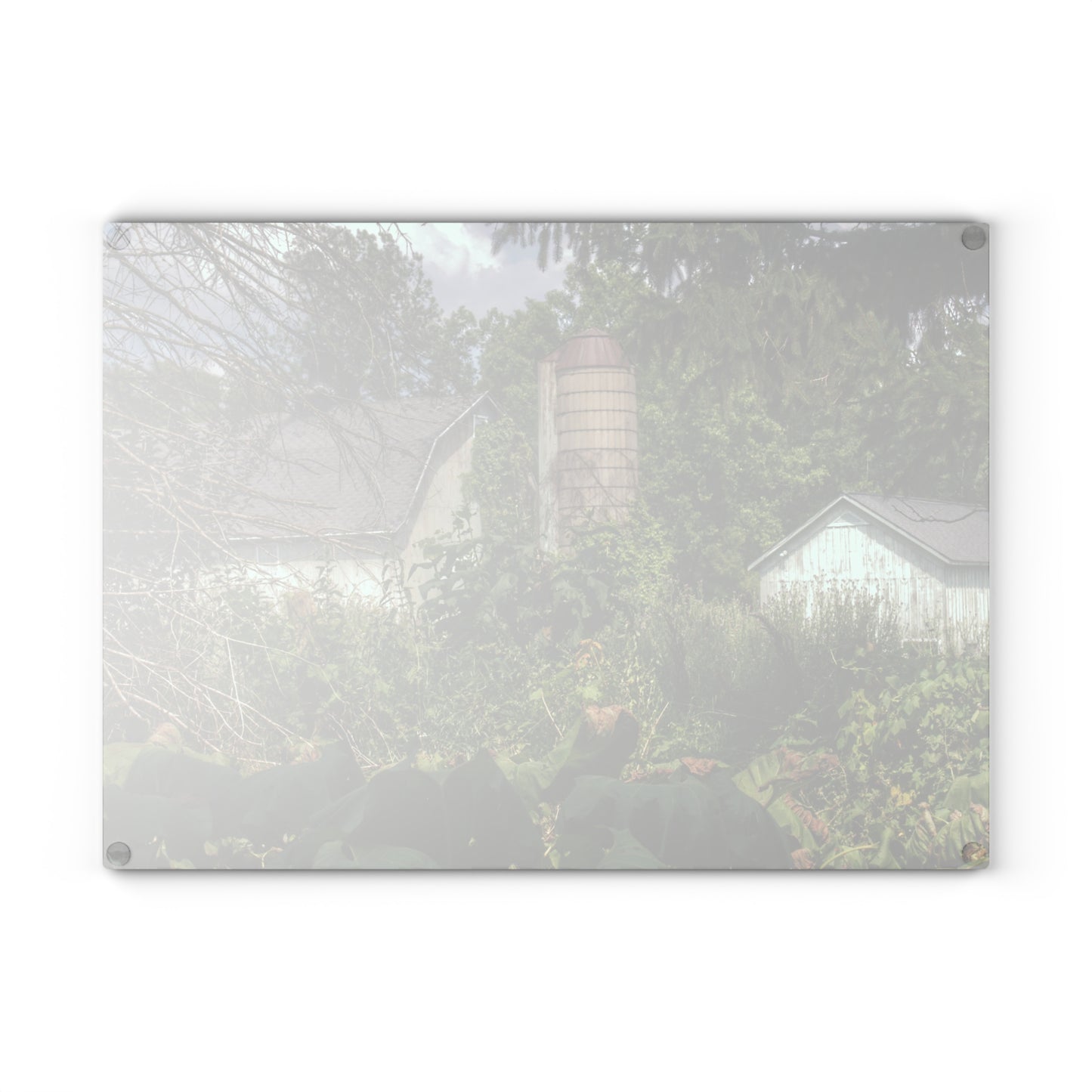 Barn Boutique Rustic Tempered-Glass Cutting Board| Clark Road Hidden