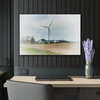 U R There Photography Dickerson Grey Rustic Farmhouse Acrylic Wall Print