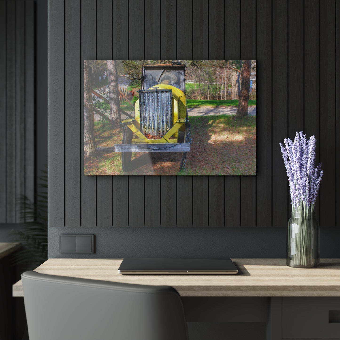 U R There Photography Hickory Place Yard Art I Rustic Farmhouse Acrylic Wall Print