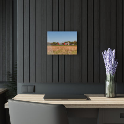 U R There Photography East Millington Road Farm Rustic Farmhouse Acrylic Wall Print