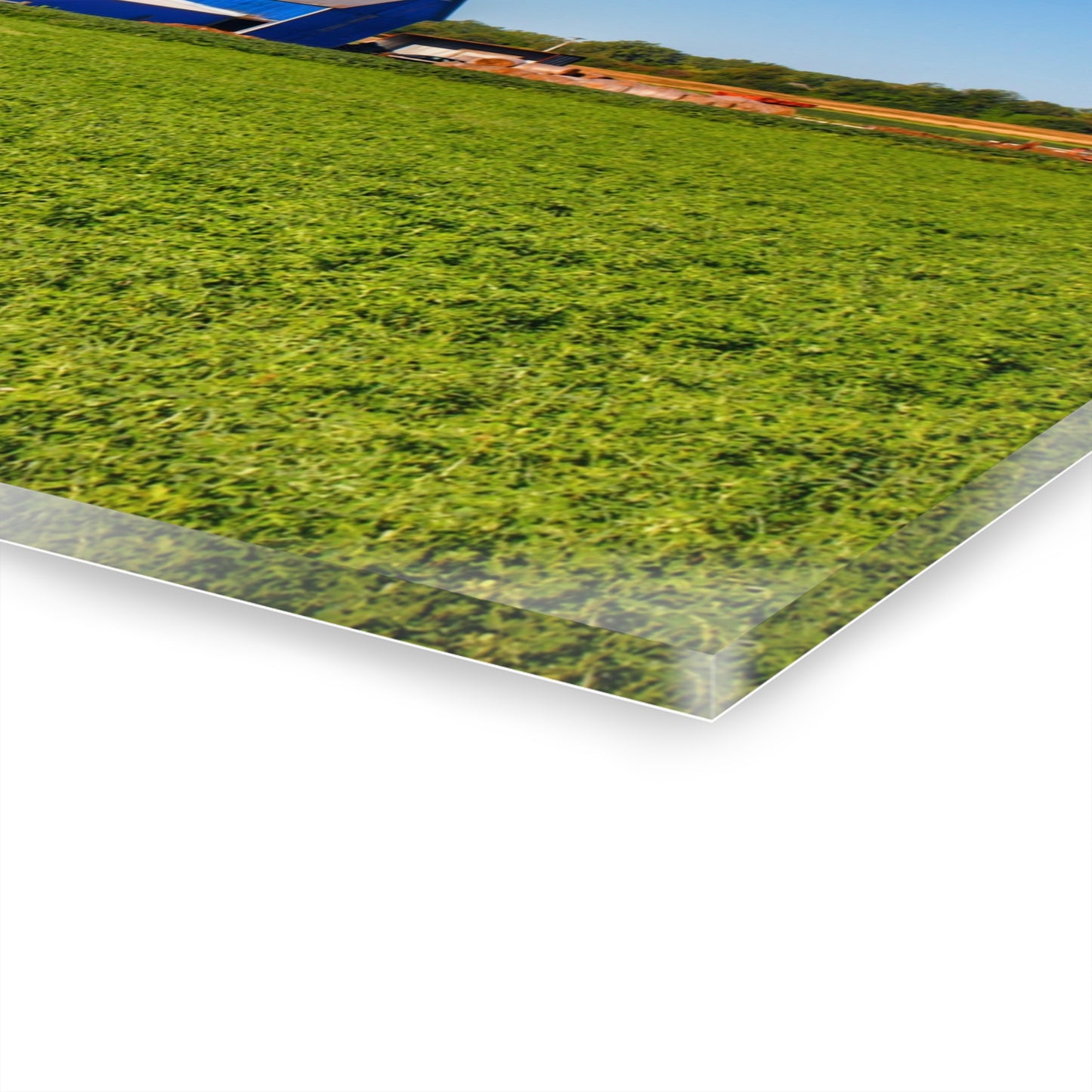 U R There Photography Kidder Road Blues II Rustic Farmhouse Acrylic Wall Print