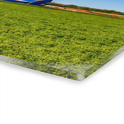 U R There Photography Kidder Road Blues II Rustic Farmhouse Acrylic Wall Print