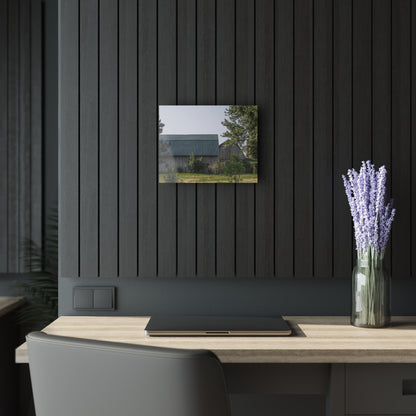 U R There Photography Bordman Road Greys Rustic Farmhouse Acrylic Wall Print