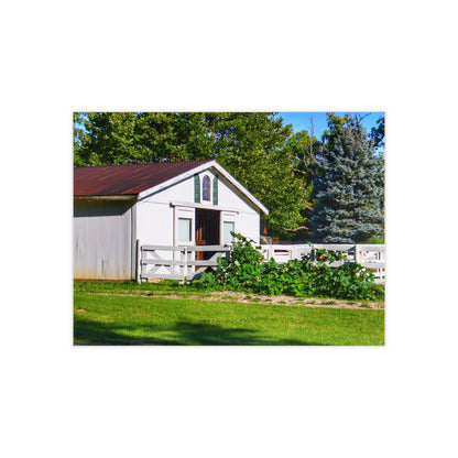 U R There Photography Beyond the Fence on Baldwin Rustic Farmhouse Decorative Ceramic Tile