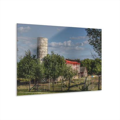 U R There Photography Henderson Road Farm Rustic Farmhouse Acrylic Wall Print