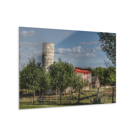 U R There Photography Henderson Road Farm Rustic Farmhouse Acrylic Wall Print