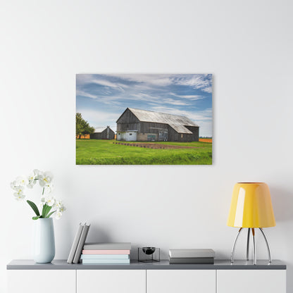U R There Photography Bay Port Road Greys Rustic Farmhouse Acrylic Wall Print