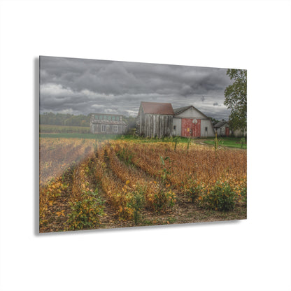 U R There Photography Murphy Lake Road Quonset Clan Rustic Farmhouse Acrylic Wall Print