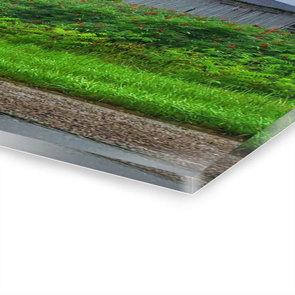 U R There Photography Metamora M-24 Grey IV Rustic Farmhouse Acrylic Wall Print