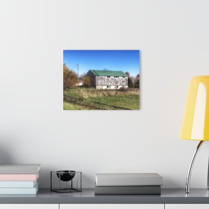 U R There Photography Hadley White Rustic Farmhouse Acrylic Wall Print