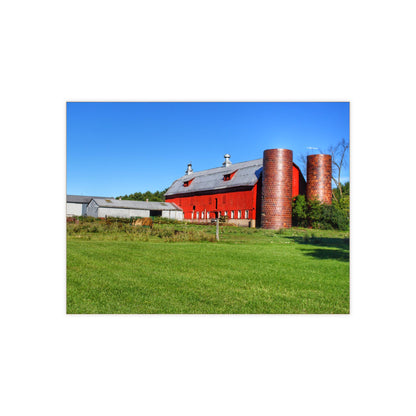 Baldwin Red II Rustic Farmhouse Decorative Ceramic Tile