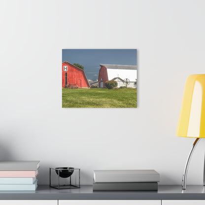 U R There Photography Shay Lake Duo Rustic Farmhouse Acrylic Wall Print