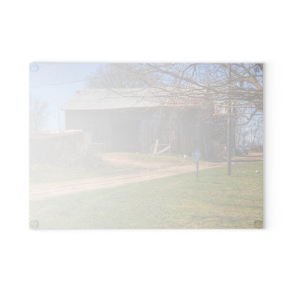 U R There Photography Lee Hill Greys Rustic Farmhouse Tempered-Glass Cutting Board