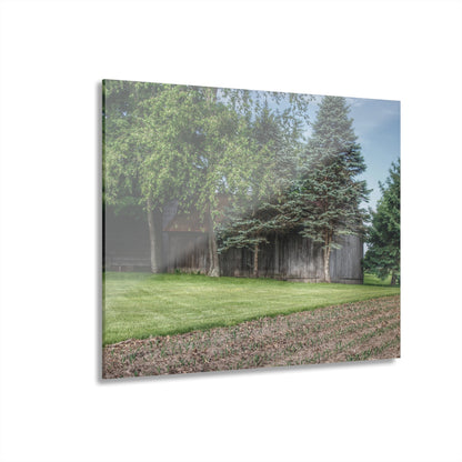 U R There Photography Barkley Road Greys II Rustic Farmhouse Acrylic Wall Print