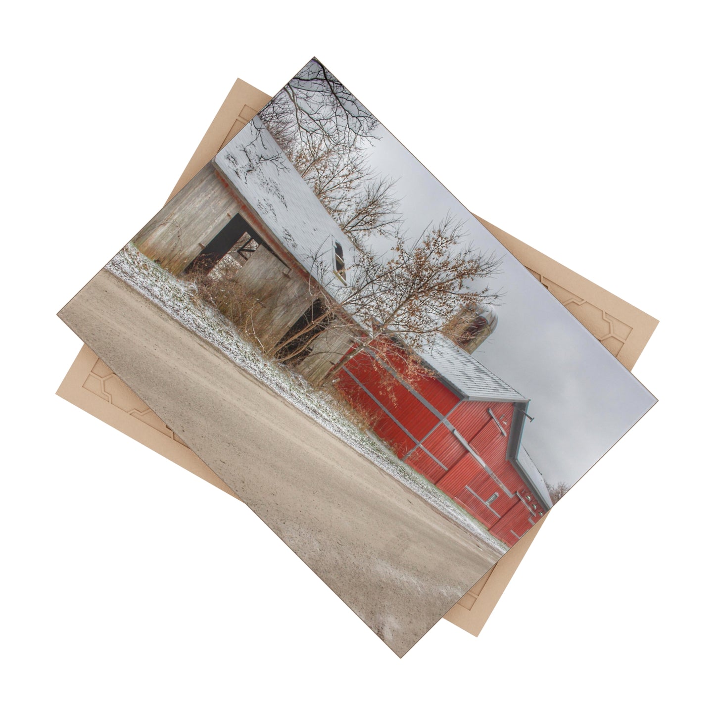 U R There Photography Bordman Roadside Buddies I Rustic Farmhouse Decorative Ceramic Tile