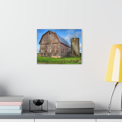 U R There Photography North Irish Red II Rustic Farmhouse Acrylic Wall Print
