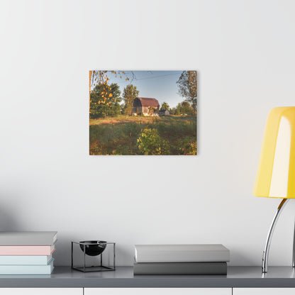 U R There Photography Swaffer Road Little Grey Rustic Farmhouse Acrylic Wall Print