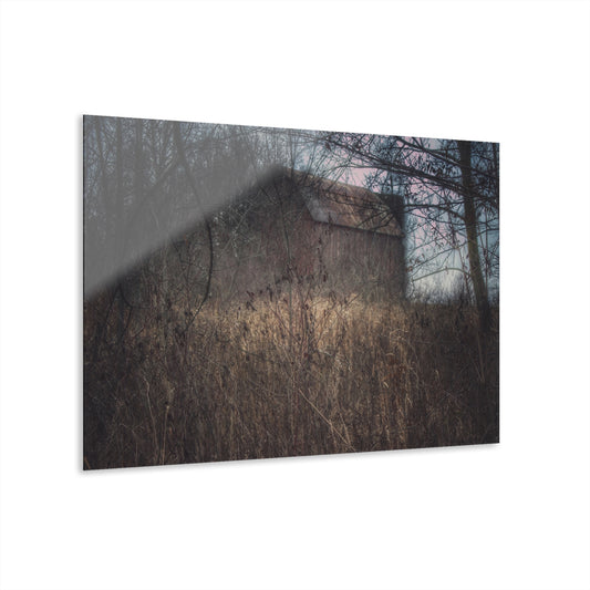 U R There Photography Mayville Hidden Barn I Rustic Farmhouse Acrylic Wall Print