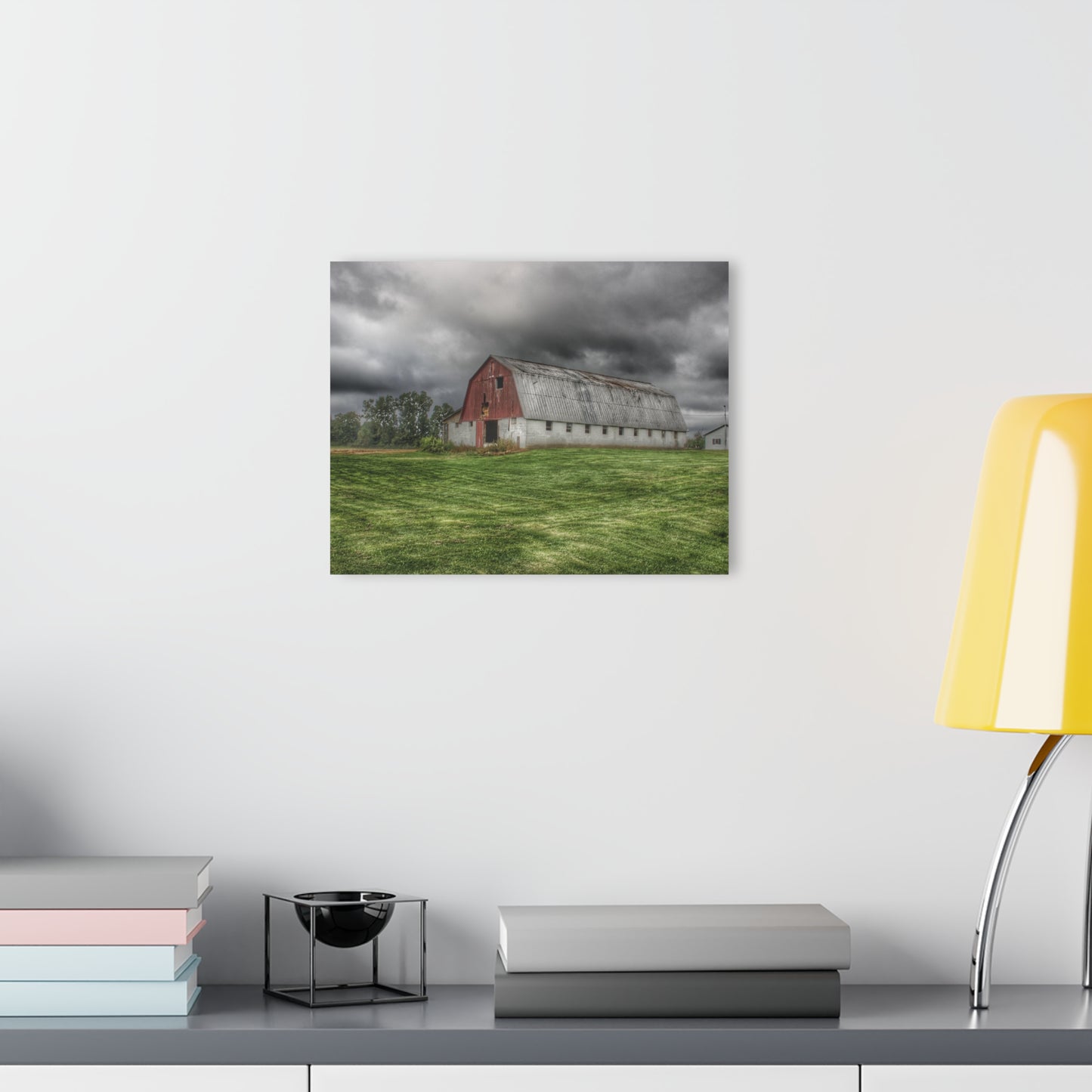 Barn Boutique Modern Farmhouse Acrylic Wall Print| Peters Road Appaloosa Barn I