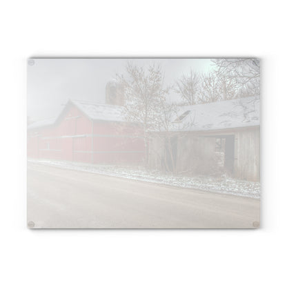 Barn Boutique Rustic Tempered-Glass Cutting Board| Bordman Roadside Buddies I