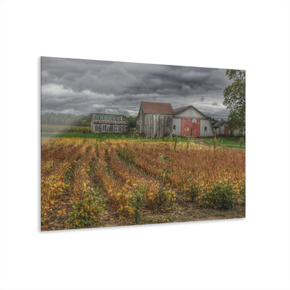 U R There Photography Murphy Lake Road Quonset Clan Rustic Farmhouse Acrylic Wall Print