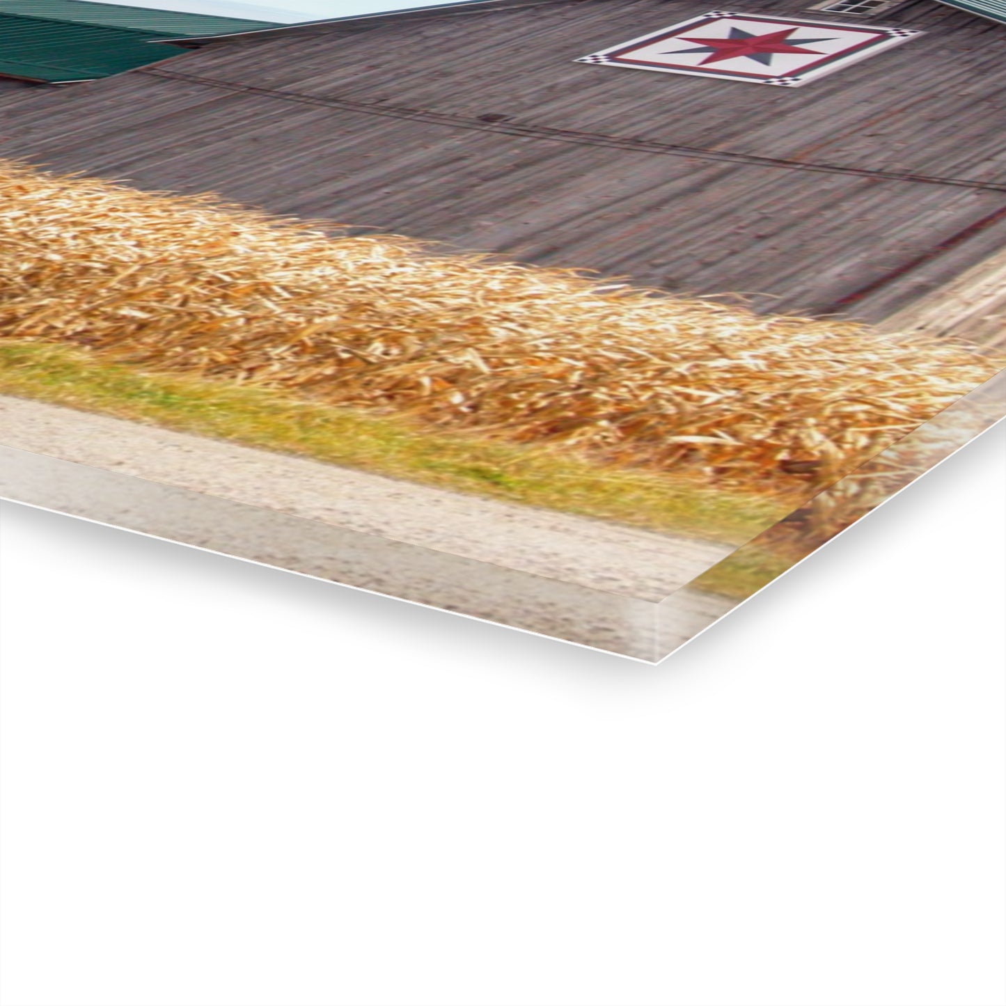 U R There Photography Frankenmuth Greys Rustic Farmhouse Acrylic Wall Print