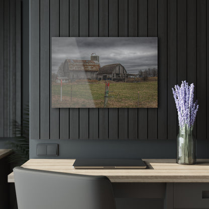 Barn Boutique Modern Farmhouse Acrylic Wall Print| Dodge Road Greys