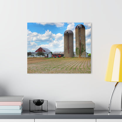 U R There Photography Marlette Road Farm III Rustic Farmhouse Acrylic Wall Print