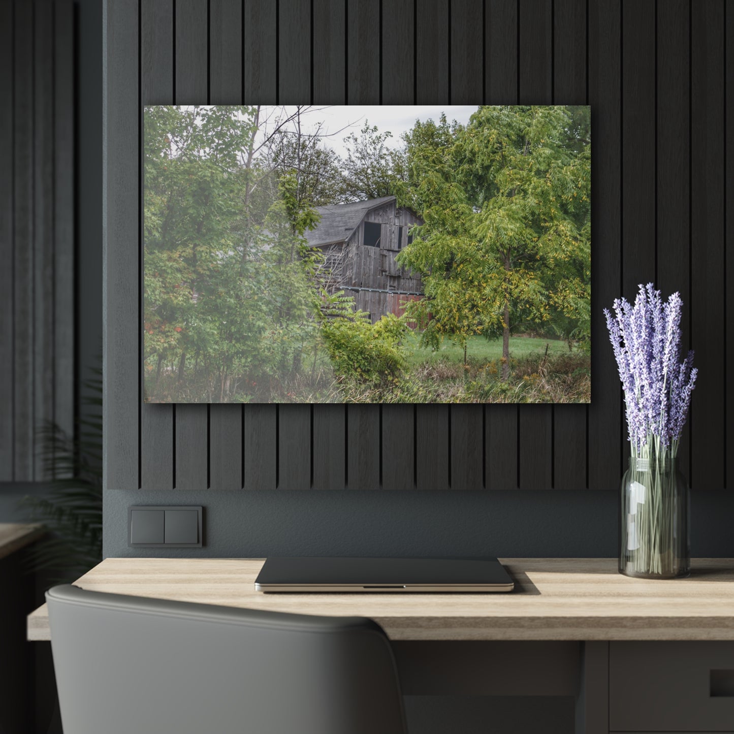 U R There Photography Hayes Road Hidden I Rustic Farmhouse Acrylic Wall Print