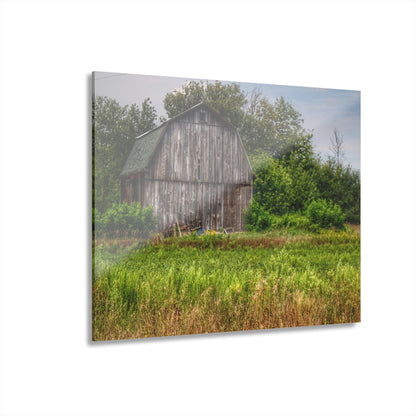 U R There Photography Frankford Road Grey Rustic Farmhouse Acrylic Wall Print