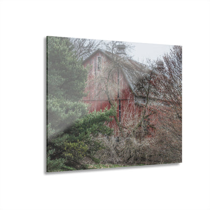 U R There Photography Morris Road Hidden Rustic Farmhouse Acrylic Wall Print
