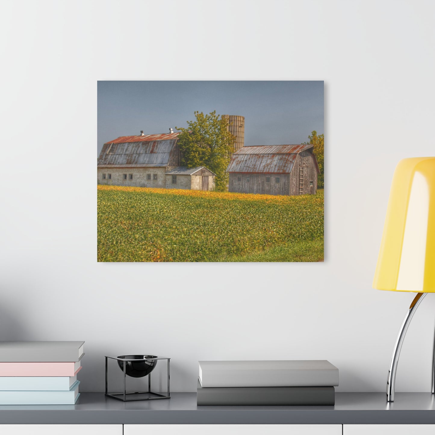 U R There Photography Swaffer Road Duo Rustic Farmhouse Acrylic Wall Print