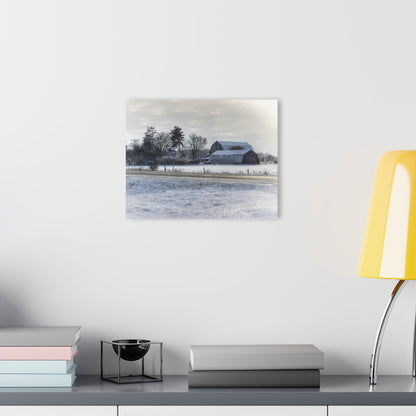 U R There Photography Otter Lake Road Greys Rustic Farmhouse Acrylic Wall Print
