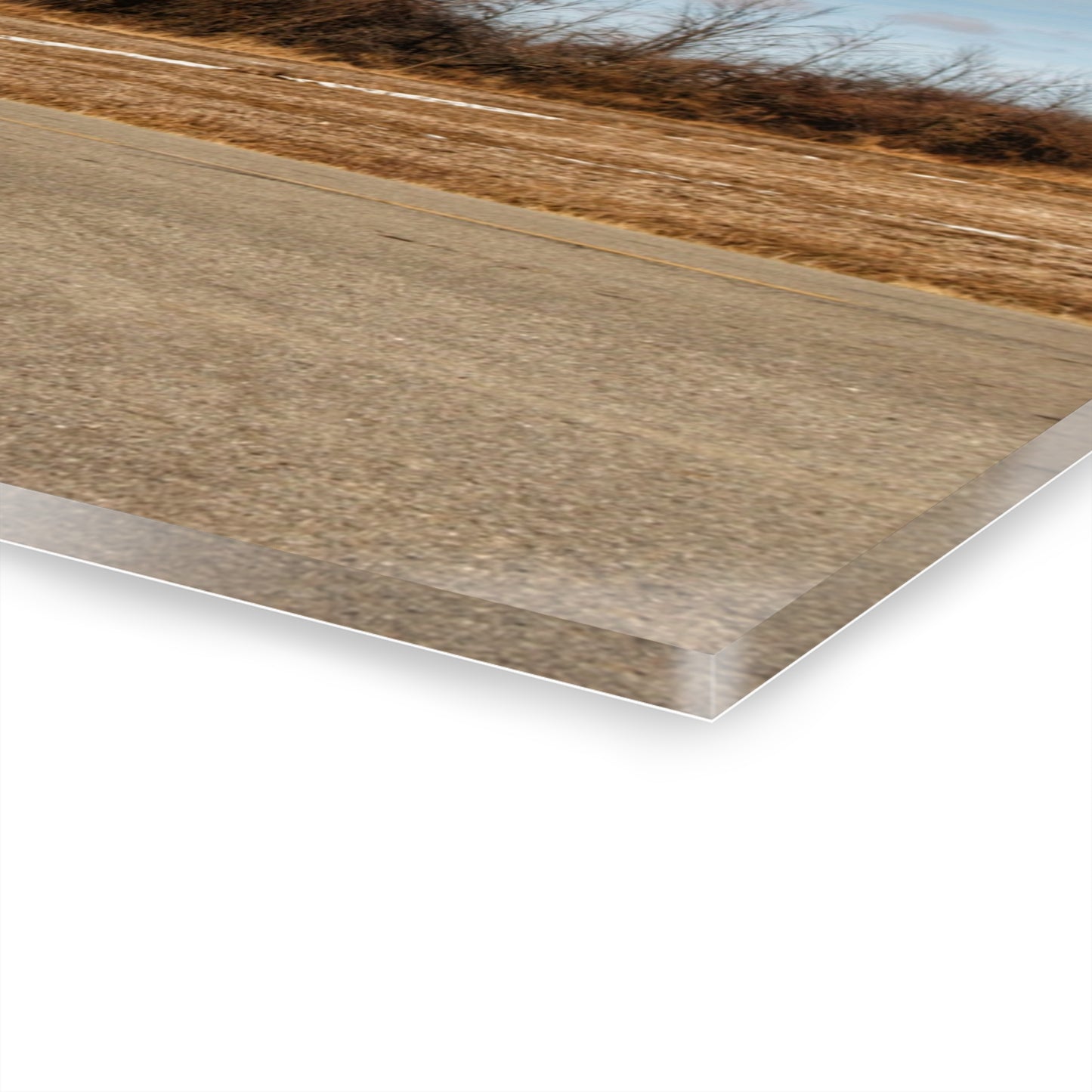 U R There Photography North Hunt Road Farm I Rustic Farmhouse Acrylic Wall Print