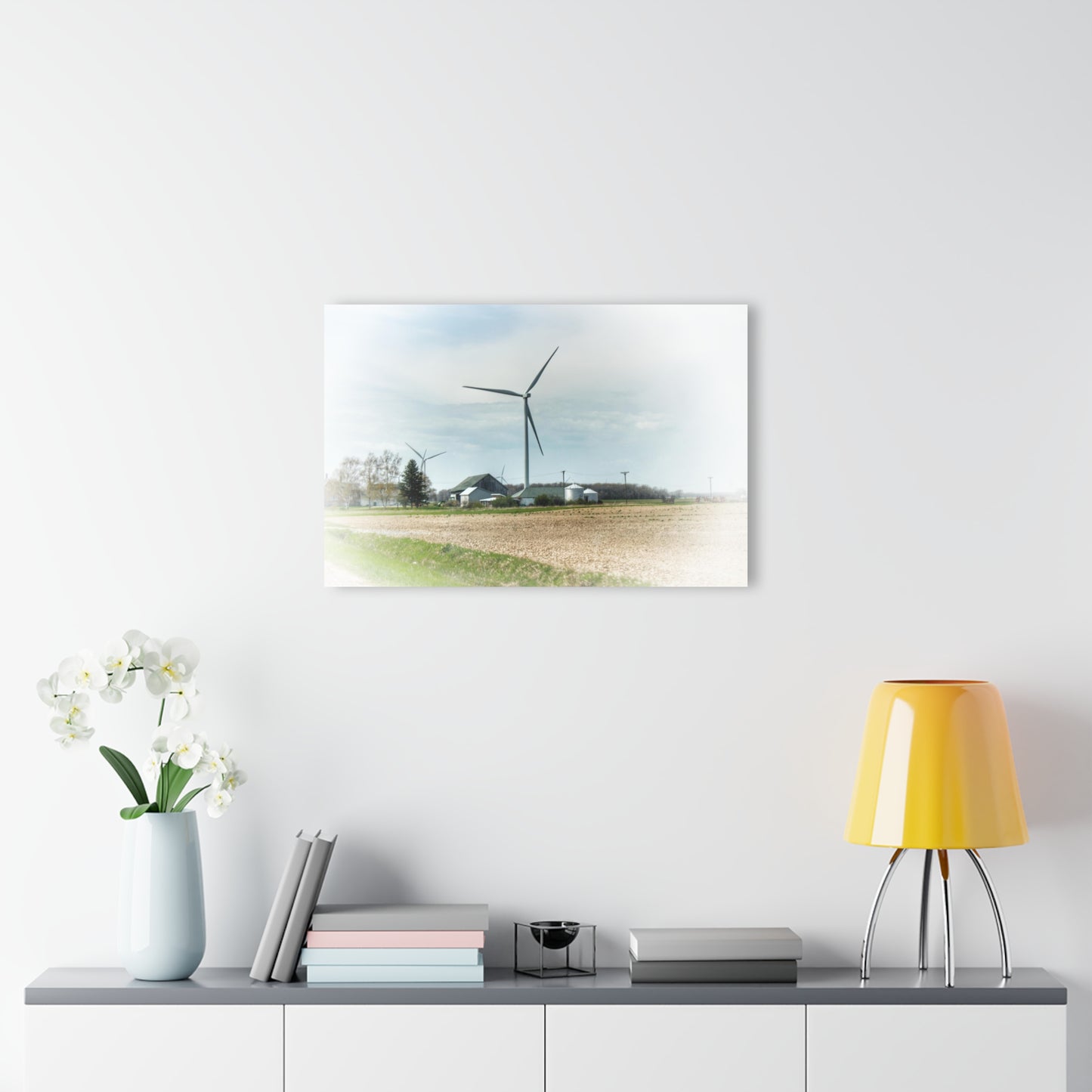 U R There Photography Dickerson Grey Rustic Farmhouse Acrylic Wall Print
